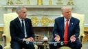 トランプ氏、カナダ首相と会談　関税は「現状のまま」