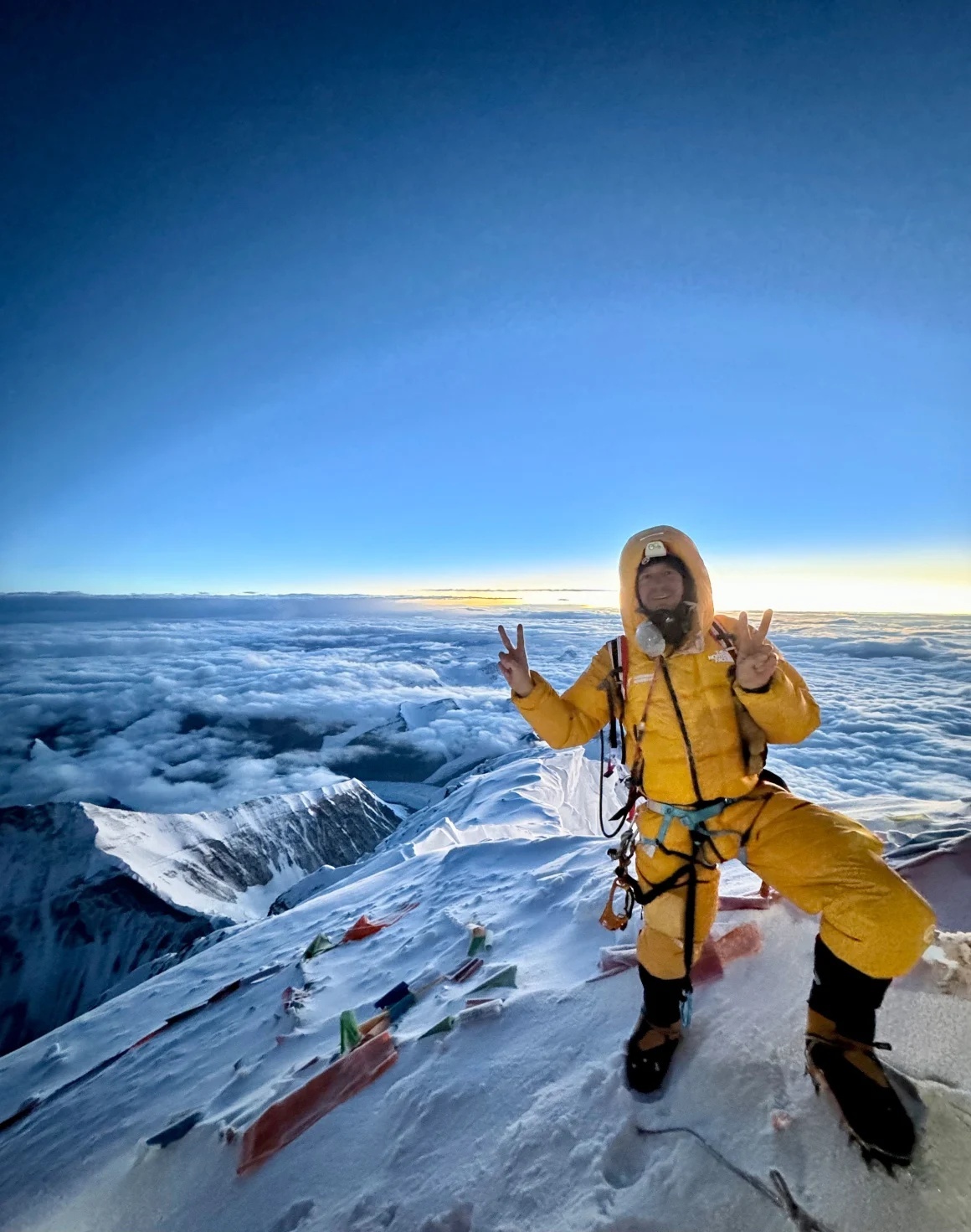 ルーカス・フルテンバッハ氏は高地で何度もキセノンガスを用いているという/Courtesy Furtenbach Adventures