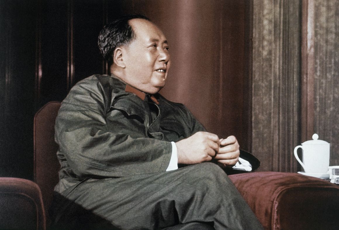 毛沢東主席＝１９５２年２月２１日/AP
