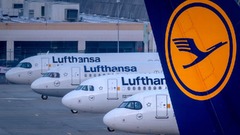 独ルフトハンザ機、副操縦士が失神して１０分にわたり操縦士不在に