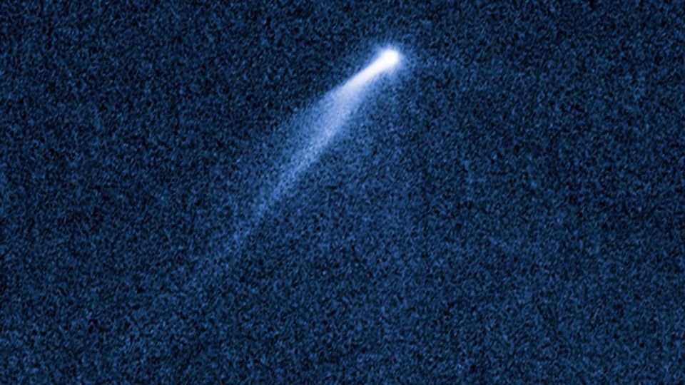 ハッブル宇宙望遠鏡が捉えた「パンスターズ彗星」/NASA, ESA