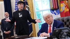 マスク氏、トランプ氏主導の法案を酷評　「むかつくほど嫌い」