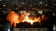 イスラエル軍、レバノン首都南郊を空爆　イスラム教祭日控え住民パニック
