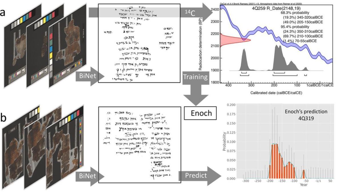 AI「エノク」は85%の確率で年代を正確に推測した/University of Groningen