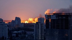 ロシア、ウクライナにドローン３１５機攻撃　ゼレンスキー氏「首都に対する最大規模の攻撃」