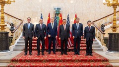 米中通商協議、枠組みで合意　提案を持ち帰って両首脳に提示へ