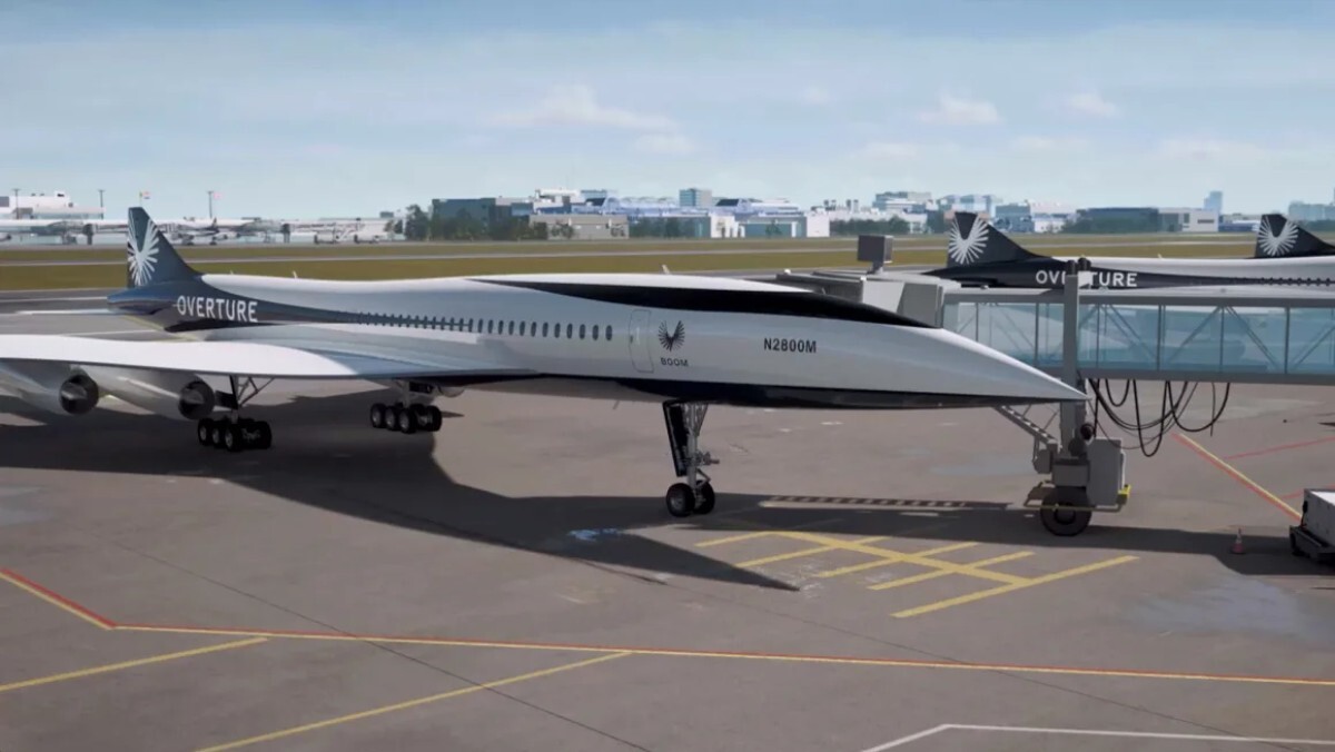 オーバーチュアの定員は最大80人になる見通しだ/Boom Supersonic
