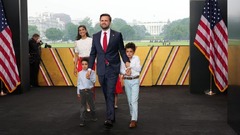 バンス副大統領一家