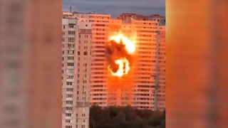 ロシア軍がウクライナ首都キーウをドローン（無人機）やミサイルで攻撃した