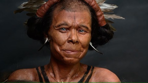 １万５００年前の女性の相貌復元、古代ＤＮＡ駆使して　ベルギー研究チーム
