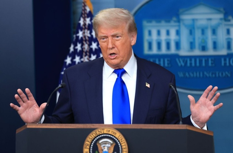 トランプ米大統領/Joe Raedle/Getty Images