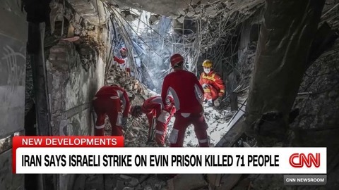 イスラエルのイラン刑務所攻撃で７１人死亡、イラン国営系メディア