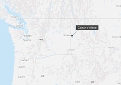 山林火災の消火活動中に銃撃、２人死亡　米アイダホ州