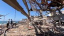 イスラエル軍、ガザ市港湾近くのカフェを空爆　４１人死亡と病院関係者