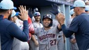 ドジャースが本拠地で歴史的大敗、アストロズに１７点差で敗れる