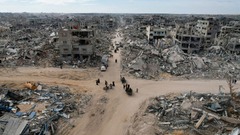 イスラエル国防相、「人道都市」へのガザ住民の移住を計画　地元メディア