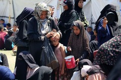 ガザの子どもたち、天国に行きたがっていると国連事務総長　「食べ物がある」から