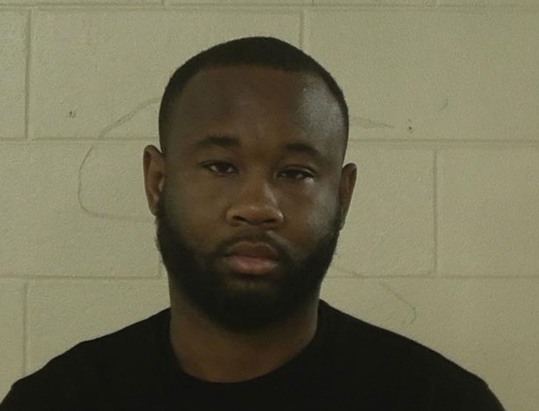 リバティ郡の刑務所に収容されたときのコーネリウス・ラドフォード容疑者（２８）＝５月１８日/Liberty County Sheriff’s Office