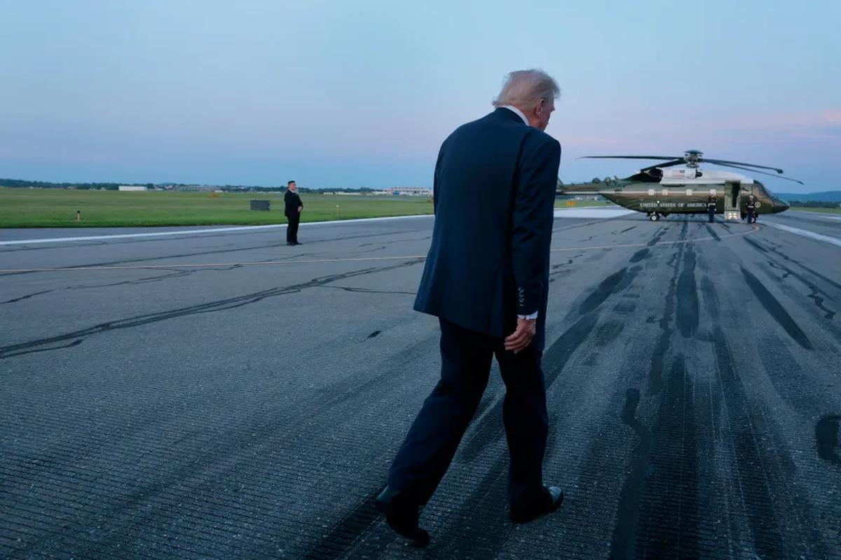 トランプ大統領はプーチン大統領に関する考え方が進化したと主張している/Anna Moneymaker/Getty Images