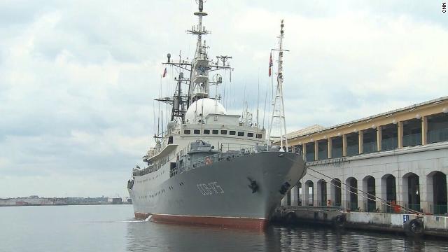 ロシアのスパイ船「ビクトル・レオーノフ」を米南東部の沖合で発見