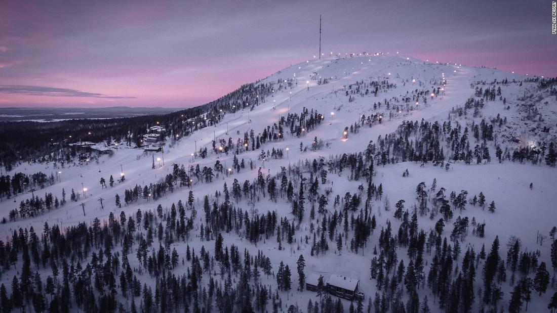 ピュハは２００８年以来、炭素排出量を９０％削減した/Pyhä Ski Resort