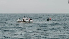 潜水艇捜索、手がかりなし　「残された空気は４０時間分」　米沿岸警備隊