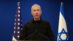「イスラエルは屈しない」　　国防相、米の武器供与停止に反発